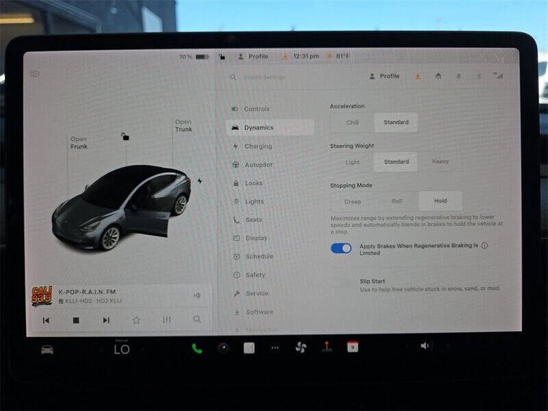 2021 Tesla Model 3 Standard Range Plus