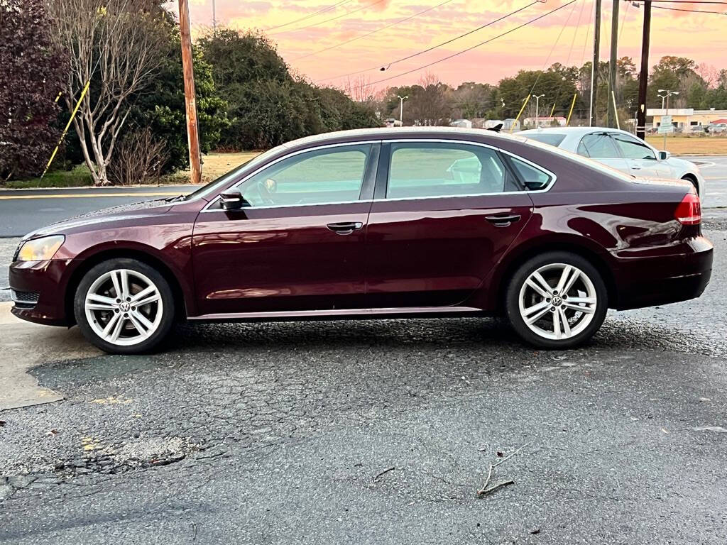 2014 Volkswagen Passat for sale at Hopedale Auto Sales in Burlington, NC