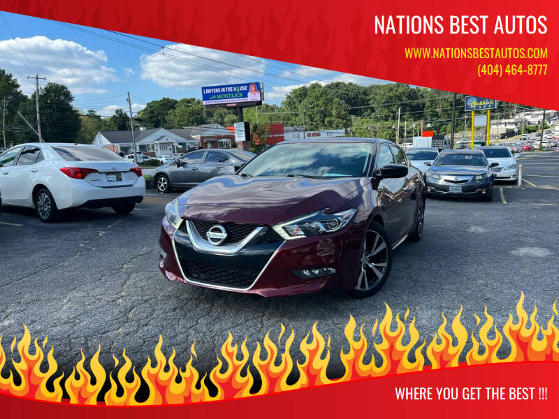 2016 Nissan Maxima for sale at Nations Best Autos in Decatur GA