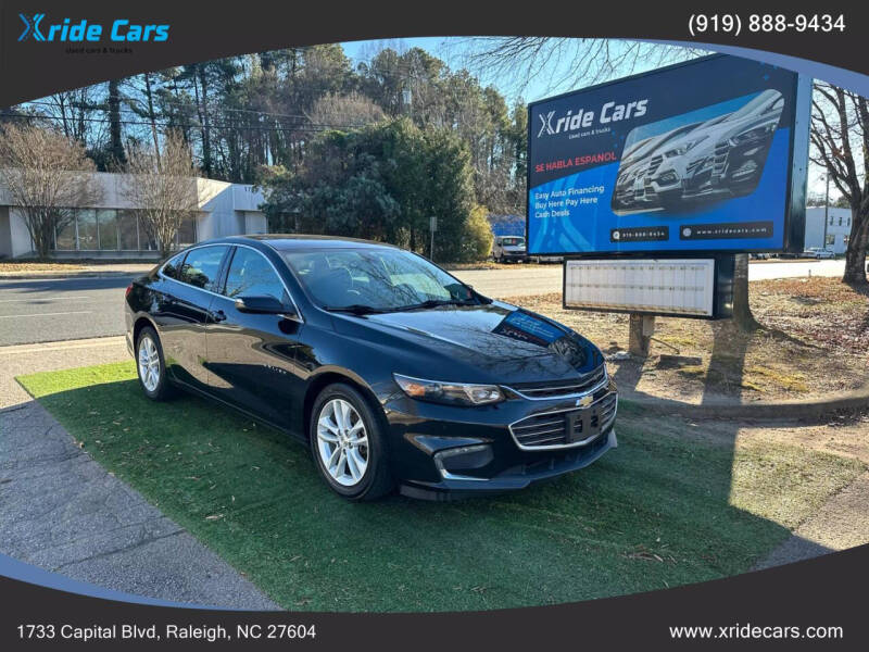 2018 Chevrolet Malibu for sale at Xride Cars in Raleigh NC