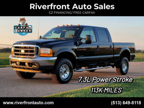 2001 Ford F-350 Super Duty for sale at Riverfront Auto Sales in Middletown OH