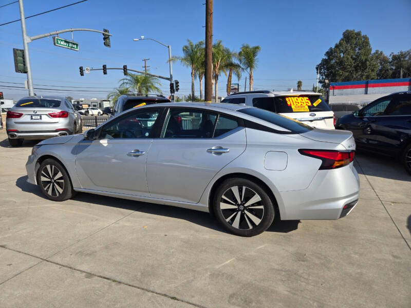 2021 Nissan Altima for sale at E and M Auto Sales in Bloomington CA