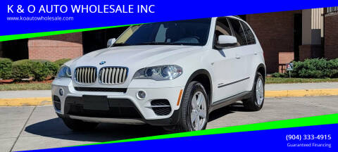 2011 BMW X5 for sale at K & O AUTO WHOLESALE INC in Jacksonville FL