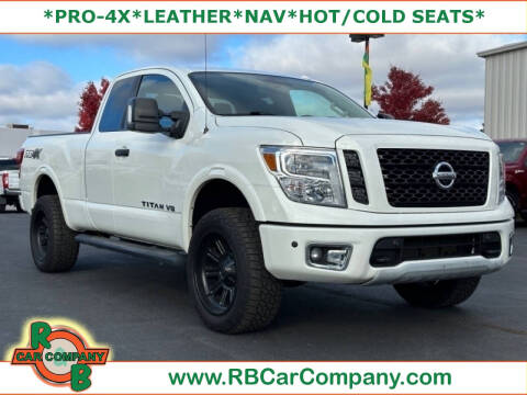 2018 Nissan Titan for sale at R & B Car Co in Warsaw IN