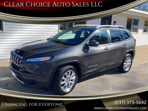 2016 Jeep Cherokee for sale at Clear Choice Auto Sales LLC in Twin Lake MI