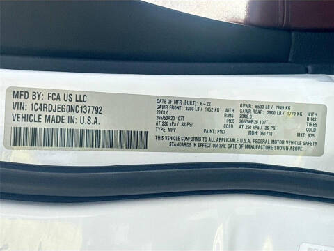 2022 Dodge Durango Citadel