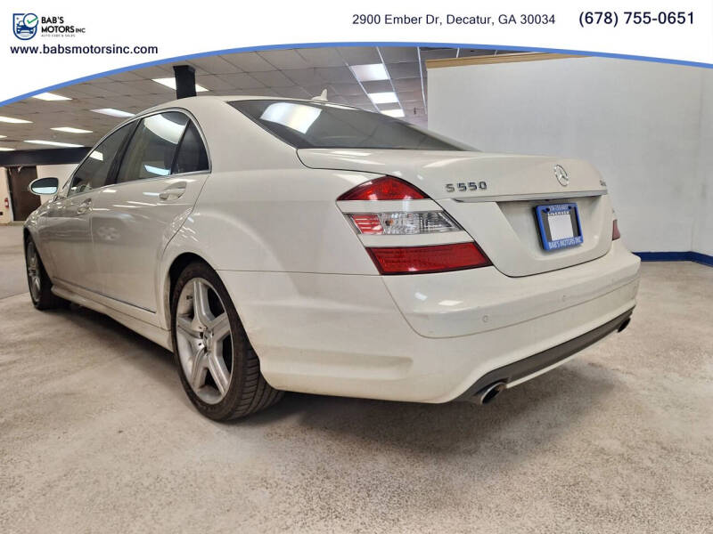 2008 Mercedes-Benz S-Class S 550 4MATIC