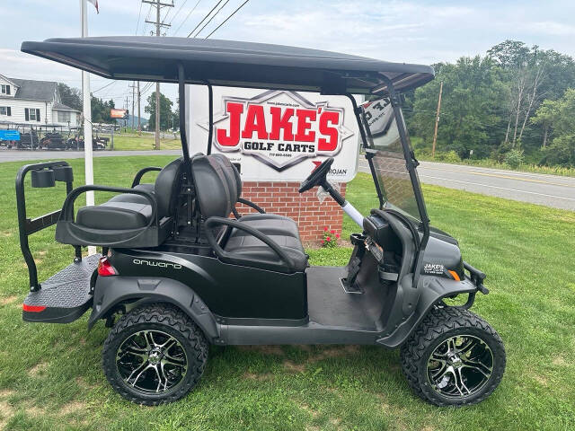 2025 Club Car Onward Lifted Gas Eclipse Special Edition for sale at Jake's Golf Carts in MCVEYTOWN, PA