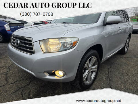 2009 Toyota Highlander for sale at Cedar Auto Group LLC in Akron OH