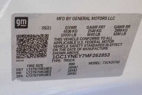 2021 Chevrolet Silverado 2500HD