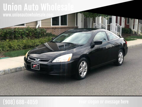 2006 Honda Accord for sale at Union Auto Wholesale in Union NJ