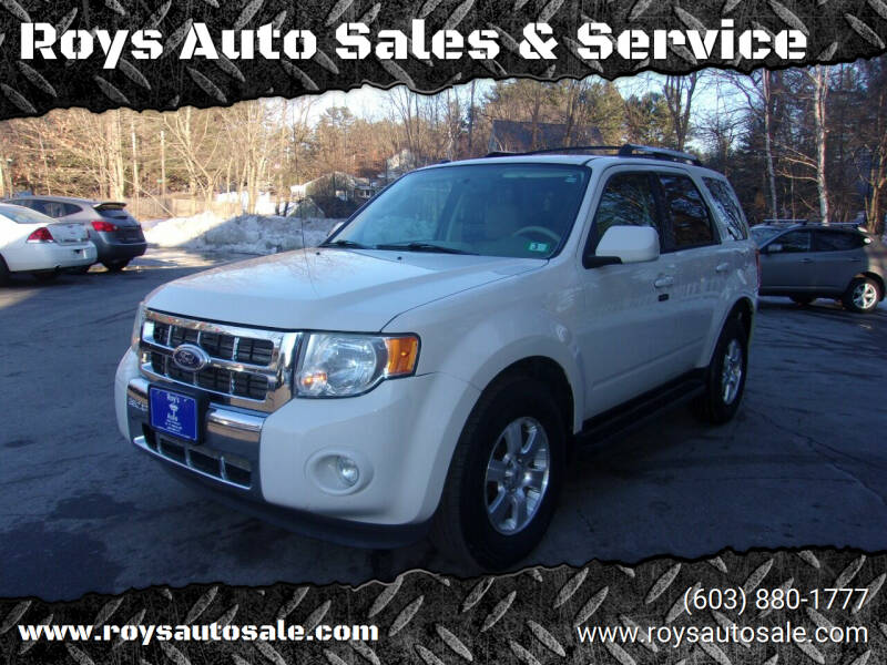 2010 Ford Escape for sale at Roys Auto Sales & Service in Hudson NH