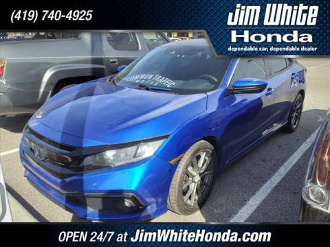 2019 Honda Civic for sale at The Credit Miracle Network Team at Jim White Honda in Maumee OH