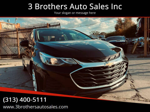 2019 Chevrolet Cruze for sale at 3 Brothers Auto Sales Inc in Detroit MI