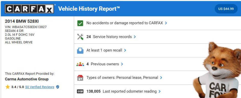 2014 BMW 5 Series 528i xDrive