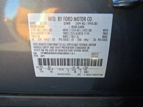 2022 Ford Explorer XLT