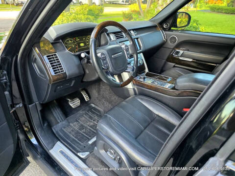 2016 Land Rover Range Rover Supercharged LWB