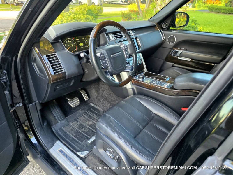 2016 Land Rover Range Rover Supercharged LWB