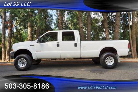 2004 Ford F-250 Super Duty for sale at LOT 99 LLC in Milwaukie OR