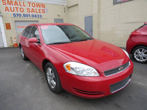 2007 Chevrolet Impala for sale at Small Town Auto Sales in Hazleton PA