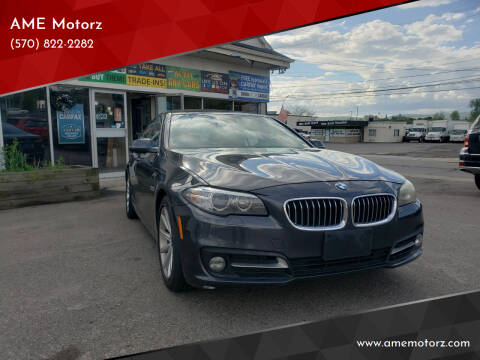 2015 BMW 5 Series for sale at AME Motorz in Wilkes Barre PA