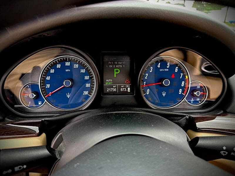 2014 Maserati GranTurismo Sport