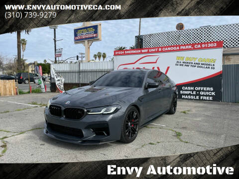 2022 BMW M5 for sale at Envy Automotive in Canoga Park CA