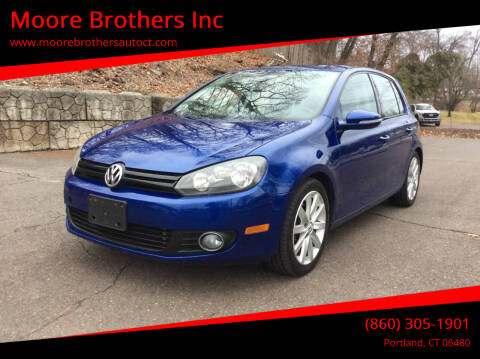 2011 Volkswagen Golf for sale at Moore Brothers Inc in Portland CT