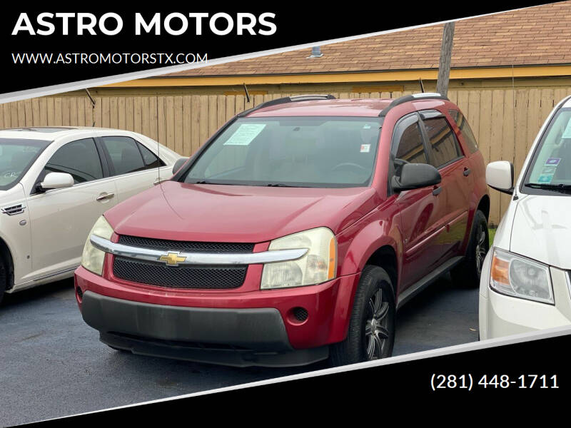 2006 Chevrolet Equinox for sale at ASTRO MOTORS in Houston TX