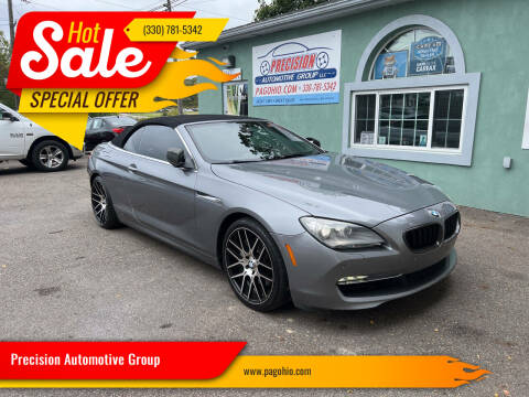 2012 BMW 6 Series for sale at Precision Automotive Group in Youngstown OH