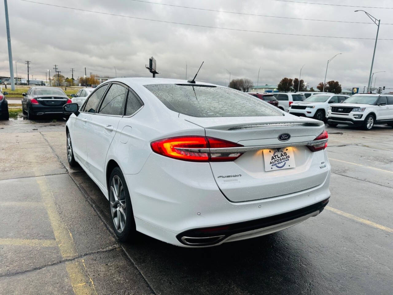 2017 Ford Fusion for sale at Atlas Auto Sales LLC in Lincoln, NE