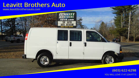 2018 GMC Savana for sale at Leavitt Brothers Auto in Hooksett NH