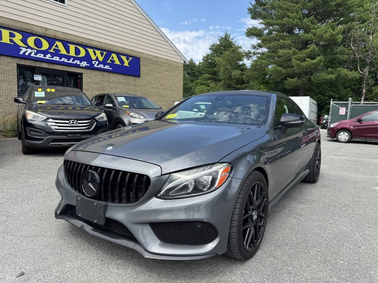 Gray 2017 Mercedes-Benz C-Class C 300 4MATIC AWD C 300 4MATIC 2dr Coupe 1