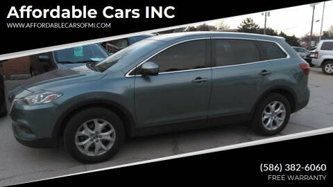 2013 Mazda CX-9 for sale at Affordable Cars INC in Mount Clemens MI