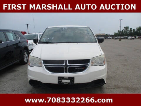 2013 Dodge Grand Caravan for sale at First Marshall Auto Auction in Harvey IL