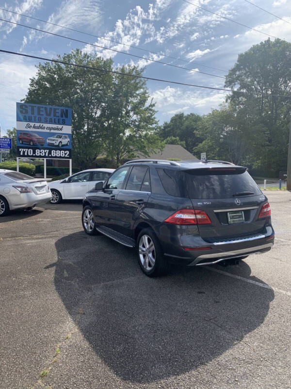 2012 Mercedes-Benz M-Class ML 350
