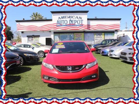 2015 Honda Civic for sale at American Auto Depot in Modesto CA