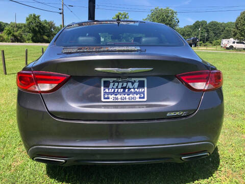 2015 Chrysler 200 S