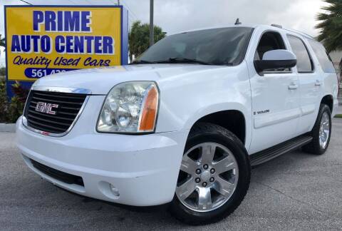 2007 GMC Yukon for sale at PRIME AUTO CENTER in Palm Springs FL