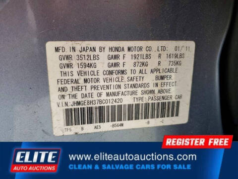 2011 Honda Fit