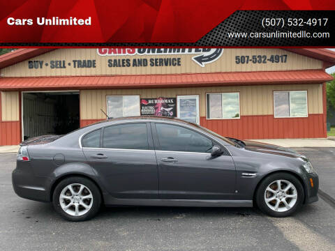 2009 Pontiac G8 for sale at Cars Unlimited in Marshall MN