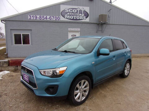 2014 Mitsubishi Outlander Sport for sale at SCOTT FAMILY MOTORS in Springville IA