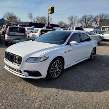 2017 Lincoln Continental for sale at Motor City Automotives LLC in Madison Heights MI