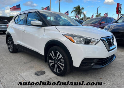2020 Nissan Kicks for sale at AUTO CLUB OF MIAMI, INC in Miami FL