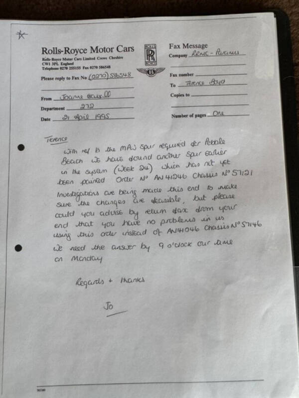 1996 Rolls-Royce Silver Spur