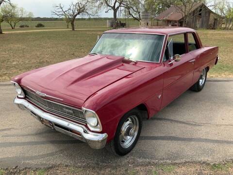 1966 Chevrolet Nova for sale at STREET DREAMS TEXAS in Fredericksburg TX