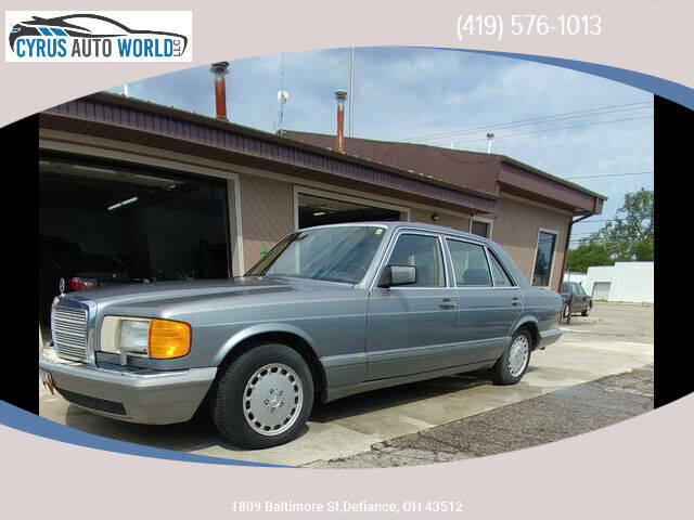 1987 Mercedes Benz 560 Class For Sale In Ohio Carsforsale Com