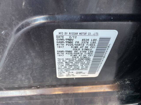 2012 Nissan Rogue SV w/SL Package