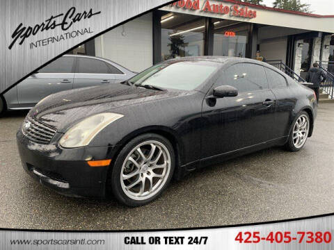 2005 Infiniti G35 for sale at Sports Cars International in Lynnwood WA