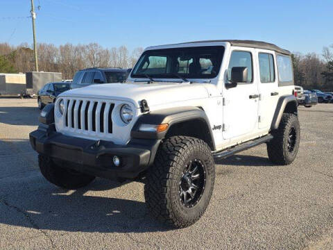 2021 Jeep Wrangler Unlimited for sale at Hardy Auto Resales in Dallas GA